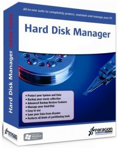 Paragon Hard Disk Manager 2010 Build 9369 Professional + CD-based on WinPE (BootCD)( Английский)