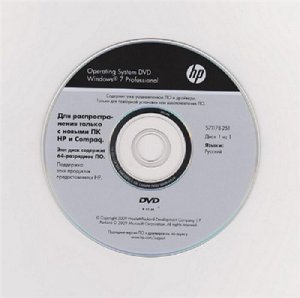 Windows 7 professional (x64) SP1 oem HP.iso 6.1 (сборка 7601) Русский