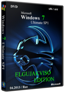 Windows 7 Ultimate SP1 x86/x64 Elgujakviso Edition (04.2013) Русский