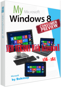 Windows 8 new Consumer Preview [x86-x64] by Bukmop (2013) Русский