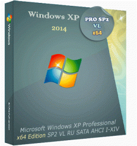 Microsoft Windows XP Professional x64 Edition SP2 VL RU SATA AHCI I-XIV by Lopatkin (2014) Русский