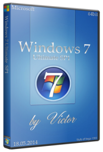 Windows 7 SP1 Ultimate by Victor (x64) (2014) [Mul/Rus]