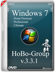 Windows 7 SP1 3in1 by HoBo-Group v.3.3.1 (x64) (2014) [Rus]