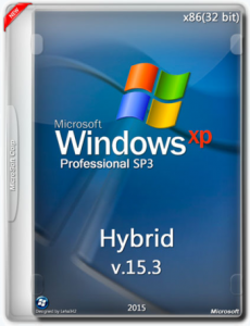 Windows XP SP3 Hybrid 15.3 (x86) (2015) [Rus]