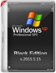Windows XP Pro SP3 Black Edition v.2015.5.15 (х86) (2015) [Eng/Rus]
