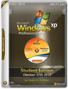 Windows XP Pro SP3 / x86 / Student Edition Oktober 27th 2016