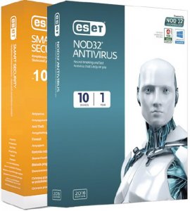 ESET NOD32 Antivirus / Smart Security 10.0.369.1 / RePack by KpoJIuK