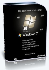 Microsoft Windows 7 SP1 Ru x86/x64 Original Update 07.2020 by OVGorskiy (2020)