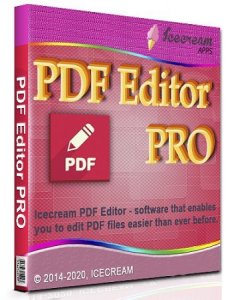 Icecream PDF Editor PRO 2.44 RePack (& Portable) by elchupacabra [Multi/Ru]